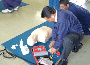 救命救急講習と東日本大震災時のボランティア活動